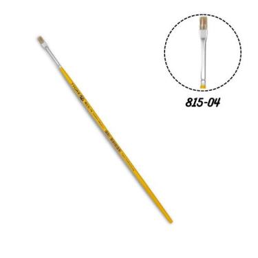 Imagem de Pincel Chato 815-04 Cerda Natural Tigre