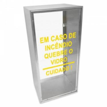 Imagem de abrigo de alumínio para extinto de incêndio - eletrocard