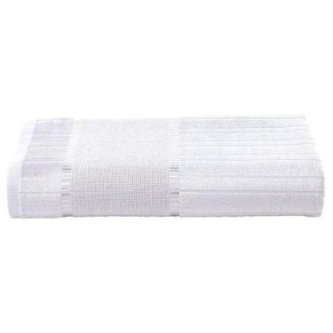 Imagem de Toalha Banho Veludo de Bordar Bella 70x140cm Dohler, Branco