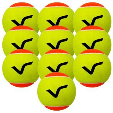 Imagem de Kit com 10 Bolas para Beach Tennis Vg Plus