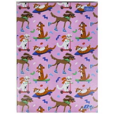 Imagem de Caderno Brochura Pequeno CD 1/4 D+ 96 Folhas Tilibra, CACHORRO