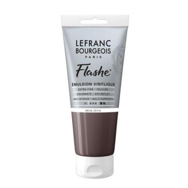 Imagem de Tinta Acrílica Flashe Lefranc&Bourgeois 80ml 107 Sepia Brown - Lefranc