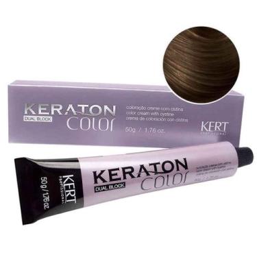 Imagem de Coloração Creme Dual Block Keraton Color 6.0 Louro Escuro 50g - Kert