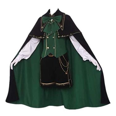 Imagem de My Hero Academia Boku No Hero Academia Midoriya Izuku Cosplay Fantasia de Mágico Fantasia de Halloween Conjunto Completo, Fantasias, Female XL