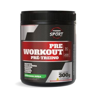 Imagem de Pré-treino Creatina Arginina Pote 300g Sabor Limonada Suíça