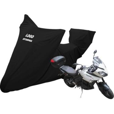 Imagem de Capa Proteger Moto Triumph Tiger 1050 Top Case Baú Bagageiro (Preto)