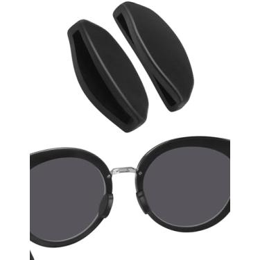 Imagem de BLAZERBUCK Almofadas de nariz de substituição para óculos de sol Oakley Top Knot OO9434/Side Swept OO9445/HSTN OO9464/Spindrift OO9474 - preto padrão