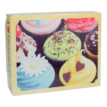 Imagem de Embalagem Caixa P/ Cupcake Bolinho Delivery C/ 25 Un. - TAMAROZZI