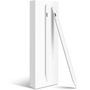 Imagem de Caneta Digital Stylus para Tela Touch, Capacitiva com Ponta Fina, 2 Pontas Extras, Compatível com iOS/Android/Windows