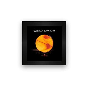 Imagem de Quadro azulejo com moldura Coldplay Parachutes