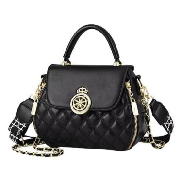 Imagem de Bolsa Feminina Pequena De Couro Pu Transversal Sofiticada - Alwy