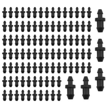 Imagem de FINBe - Tubo de 1/10.2 cm Orifício fechado Bujão de broca para sistema de irrigação por gotejamento suprimentos para gramado de jardim doméstico - 100 peças