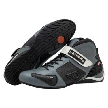 Imagem de Sapatilha De Corrida Kart Stock Car E Fórmula Truck Em Couro - Atron S