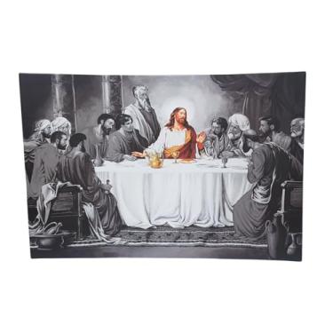 Imagem de Quadro Santa Ceia 40x60 Alta Resolução (Modelo 05) Pinturas Clássicas