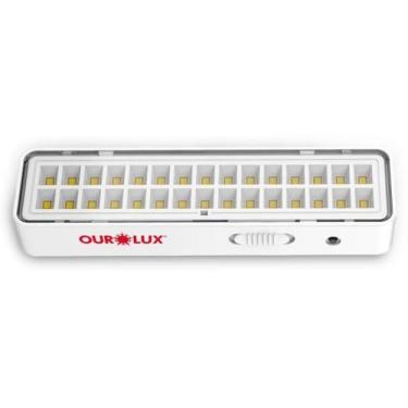 Imagem de Luminária Multiuso Mini 30 LEDs Lítio Sem Alça 2W 6500K Ourolux