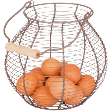 Imagem de Cesta de ovos de arame – Estilo vintage – Da Trademark Innovations