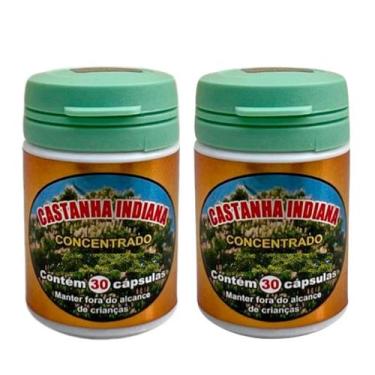 Imagem de 2x Castanha Indiana Concentrado 60 Cápsulas ORIGINAL