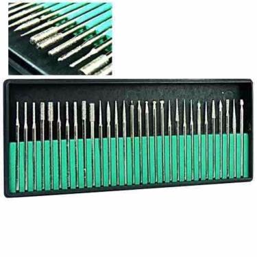 Imagem de Kit 30 Brocas Lixa Unha Eletrica Profissional Manicure