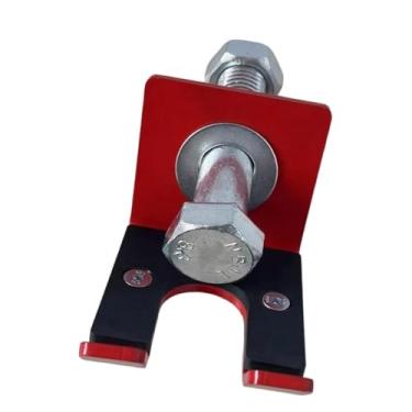 Imagem de UGPLM Suporte para barra para armazenamento em rack de agachamento, acessório para equipamento de fitness, suporte para barra de peso vertical, para