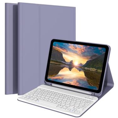 Imagem de Ocricll Capa com teclado para Samsung Galaxy Tab A9 Plus / A9+ (lavanda)
