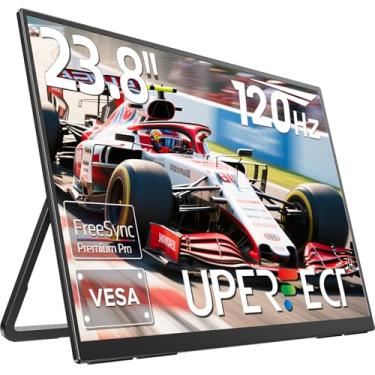 Imagem de UPERFECT Monitor portátil IPS tela fosca, com HDMI padrão/tipo-C, suporte VESA, segundo monitor para laptop/PC/PS/telefone/switches, com capa inteligente (1080p 100Hz, 23,8 polegadas)