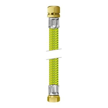 Imagem de Mangueira flexivel gas cozinha aco rosca femea x bico 1/2 - ROCO