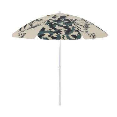 Imagem de Guarda-sol Articulado Em Bagum 2 Metros Haste Alum. Araguaia Tucunaré Verde