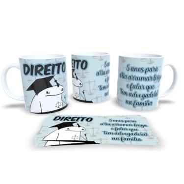Imagem de Caneca de Profissão em Porcelana – Presente para Formatura ou Dia do Trabalho (Direito)