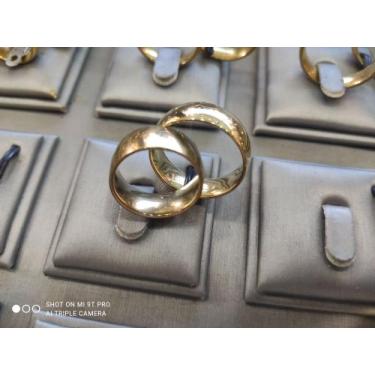 Imagem de Aliança em Ouro 18k, com espessura de 8mm - Dithas 