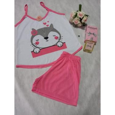 Imagem de Pijama de algodão estampado tamanho M - Anna rouparia 