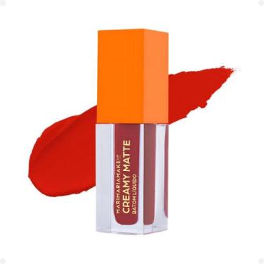 Imagem de Batom Líquido Mari Maria Makeup Creamy Matte Blazing MM-7100-6