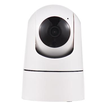 Imagem de CIADAZ Câmera de segurança interna de 2MP Pan Tilt Cam para monitor de bebê Monitor de movimento inteligente Visão noturna Suporte de áudio bidirecional Gravação TF Wi-Fi Câmera de segurança doméstica