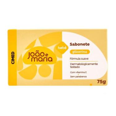 Imagem de Sabonete em Barra Glicerina Cimed Bebê João e Maria 75g