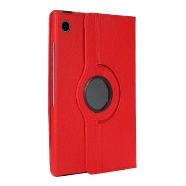 Imagem de Capa Case Giratoria Galaxy Tab A8 10.5 2021 X200 X205 Vermel - Hmaston