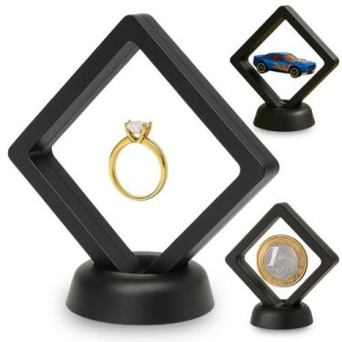 Imagem de Expositor de Joias Flutuante com Base de Luxo Snel Home, Preto, único