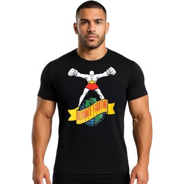 Imagem de Camiseta Esportiva Masculina Algodão Venum UFC Ultiman Original Jiu Jitsu Treino Academia-Unissex