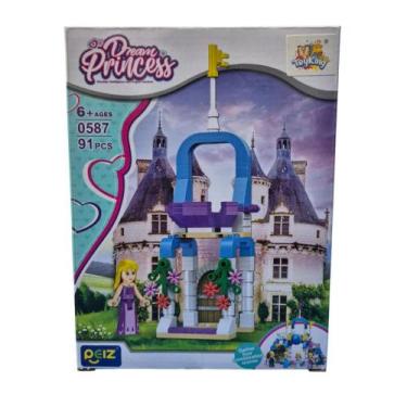 Imagem de Torre Bloco De Montar Dream Princess - ToyKing TKAB7864