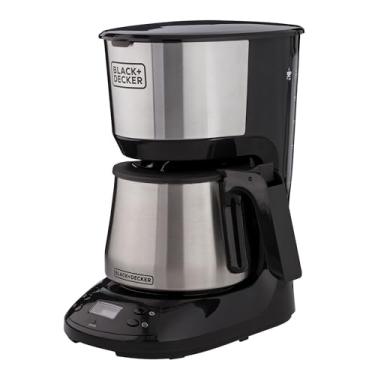 Imagem de BLACK+DECKER Cafeteira Elétrica Programável, até 30 Cafés, com Jarra Inox, CM250P, 110V