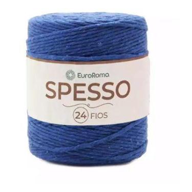 Imagem de Barbante Spesso 1 Kg 4x24 Fios Cor 903 Azul Royal EuroRoma