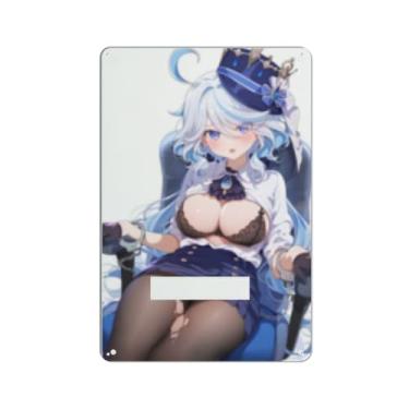 Imagem de Anime Sexy Bikini Hot Girl Pinup Girl Metal Tin Sign Wall Art Poster Decor for Home Bar Club Bedroom Bathroom Man Cave Otaku 20 x 30 cm, AN057