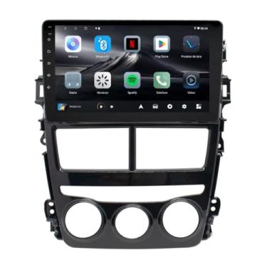 Imagem de Central Multimídia Yaris 2018 2019 2020 2021 Adak G2 Tela de 9" QLED 2GB de RAM 64GB Android Auto e Carplay + Câmera de ré - PLAY-2964/G2