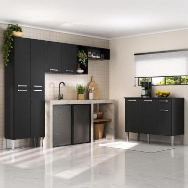 Imagem de Armário de Cozinha Compacta Modulada Versatile Multimóveis MP2302 c/ B