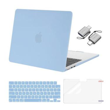 Imagem de Capa MOSISO compatível com MacBook Air de 13,6 polegadas ou mais acess