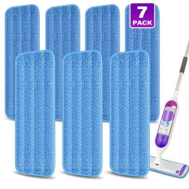 Imagem de Esfregões reutilizáveis para Swiffer PowerMop MEXERRIS 7 Count