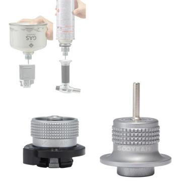 Imagem de Adaptador de recarga de gás SOOYEAH para isqueiros e tochas