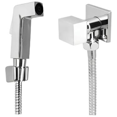 Imagem de Ducha Higiênica Cromada Água Quente E Fria