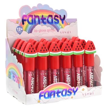 Imagem de VIVAI LIP GLOSS GLITTER FANTASY MELANCIA 4ML 3249.1.1