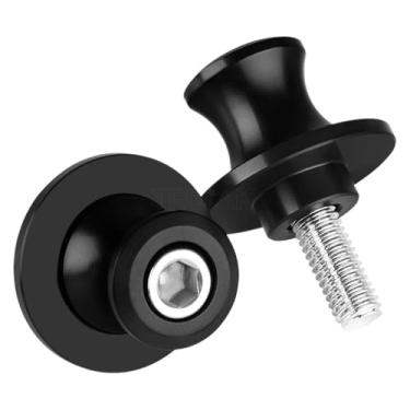 Imagem de BYYINGSUS Acessórios de motocicleta parafuso de suporte M8 bobinas deslizantes compatíveis com Z650 Z800 Z900 Z1000 Z1000SX ZX6R ZX10R Ninja 650 400 (preto)