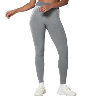 Imagem de Legging Fitness Sem Costura Trifil C4064, Tfl8230, Cinza, G