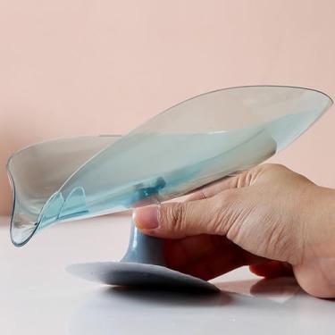 Imagem de Generic Organizador de Esponja de Prato, Suporte de Drenagem Multifuncional Com Ventosa, Drenagem Eficaz, Estável e Confiável, Sem Deformação para Pia de Cozinha (Azul)